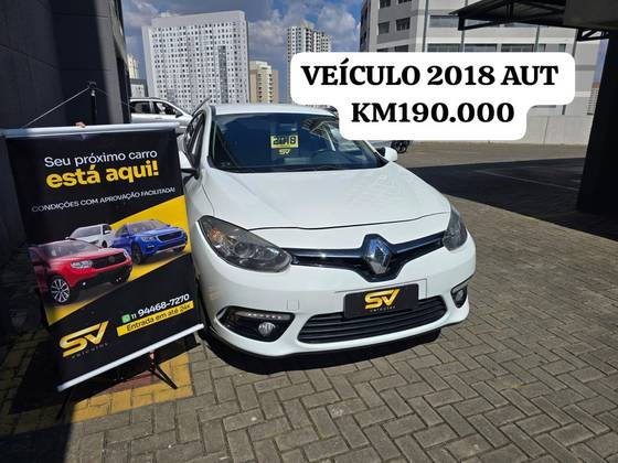 RENAULT FLUENCE 2.0 DYNAMIQUE PLUS 16V FLEX 4P AUTOMÁTICO RENAULT FLUENCE 2.0 DYNAMIQUE PLUS 16V FLEX 4P AUTOMÁTICO